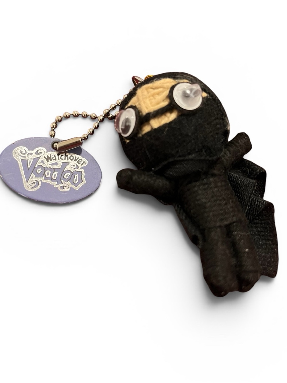 Ninja Watchover Dad The Protector Voodoo Doll Keychain NWT